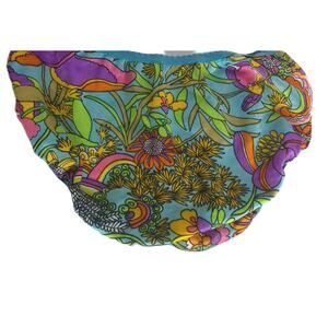 Vintage Leggs Psychedelic Bikini Panties Size 5
